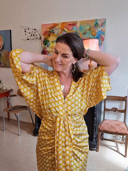Juno Dress, kjole i silke fra Sissel Edelbo | 52 - Bilde 2