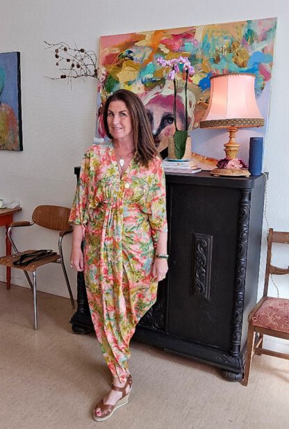 Juno Long Dress, kjole i silke fra Sissel Edelbo | 11 - Bilde 4
