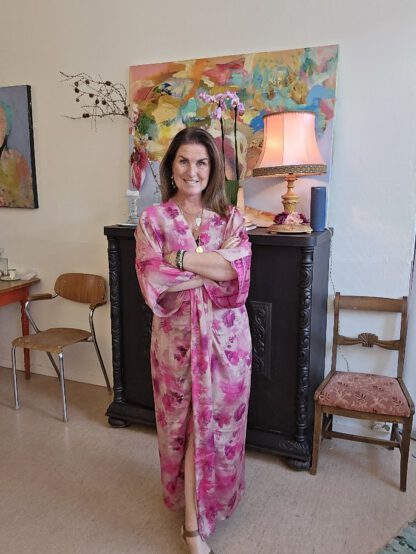 Juno Long Dress, kjole i silke fra Sissel Edelbo | 8 - Bilde 2