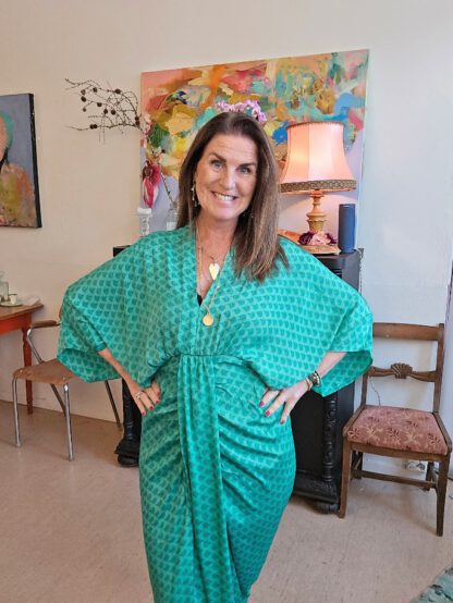 Juno Long Dress, kjole i silke fra Sissel Edelbo | 9