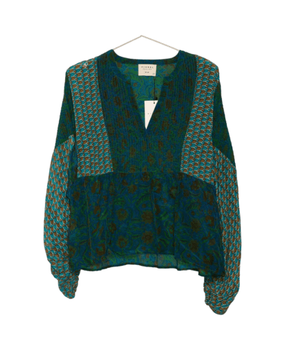 Bibi Balloon Silk Top, silkebluse fra Sissel Edelbo | 11 - Bilde 4