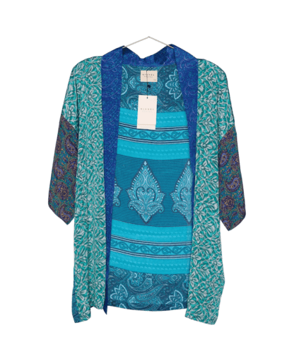 Lotus Short Kimono i silke fra Sissel Edelbo | 95 - Bilde 5