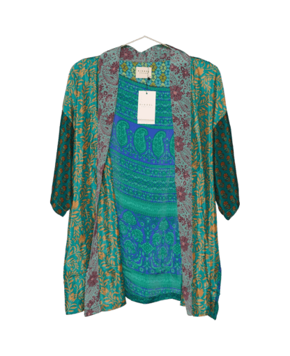 Lotus Short Kimono i silke fra Sissel Edelbo | 94 - Bilde 4