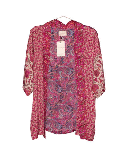 Lotus Short Kimono i silke fra Sissel Edelbo | 91 - Bilde 5
