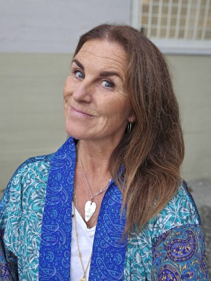 Lotus Short Kimono i silke fra Sissel Edelbo | 95 - Bilde 4
