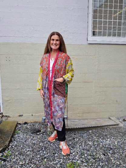 Pocket Kimono i silke fra Sissel Edelbo | 63 - Bilde 4
