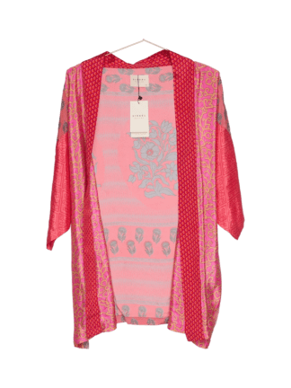 Lotus Short Kimono i silke fra Sissel Edelbo | 98