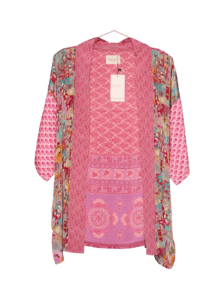 Lotus Short Kimono i silke fra Sissel Edelbo | 101