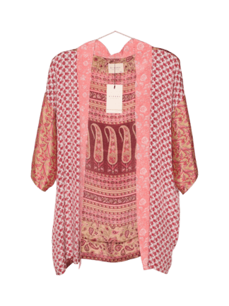 Lotus Short Kimono i silke fra Sissel Edelbo | 102