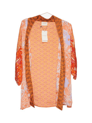 Lotus Short Kimono i silke fra Sissel Edelbo | 97