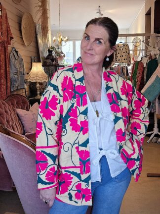 Marlene Jacket Suzy Bright Pink, jakke fra Sissel Edelbo