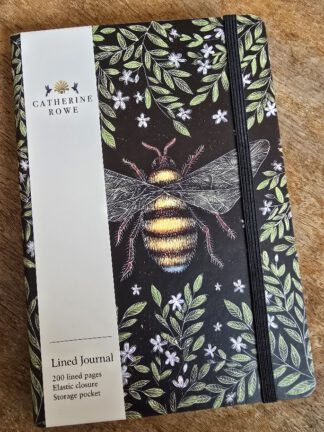 "Bee - Catherine Rowe" Lined journal