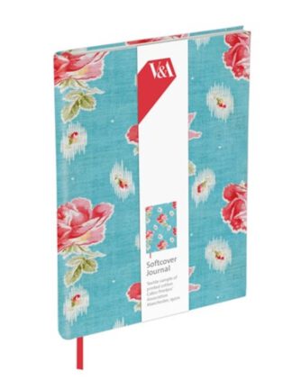"Chintz Roses" Softcover Journal