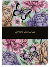 "English Garden - Matthew Williamson" A5 Luxury Notebook