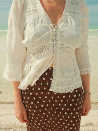 Mabel Top Off White fra Sissel Edelbo