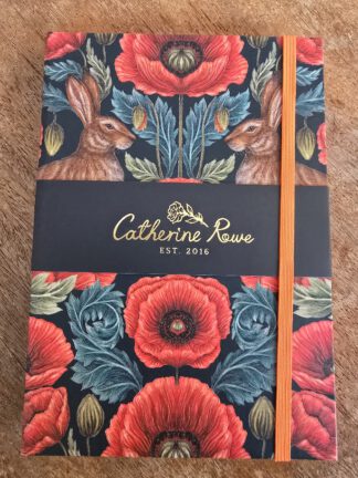 "Poppy Red" Deluxe Journal