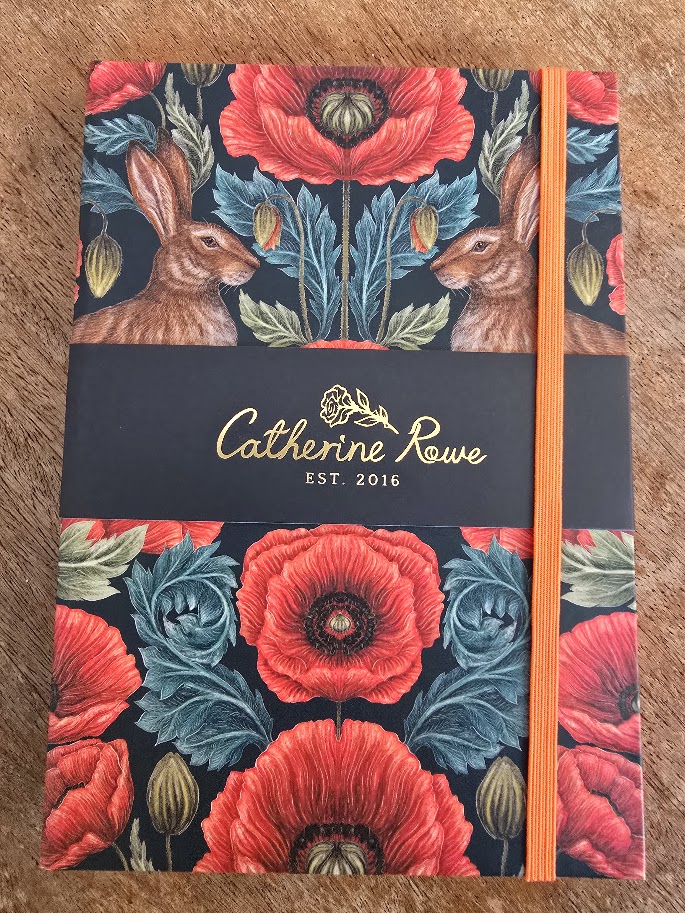 "Poppy Red" Deluxe Journal