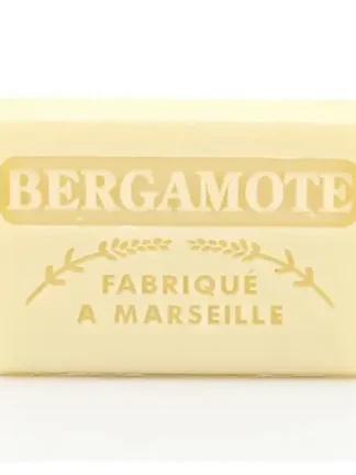 Håndlaget såpe fra Marseille, med duft av bergamott
