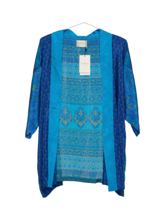 Lotus Short Kimono i silke fra Sissel Edelbo | 114