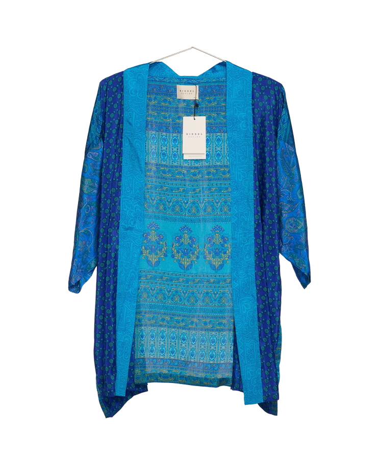 Lotus Short Kimono i silke fra Sissel Edelbo | 114