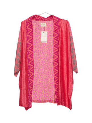 Lotus Short Kimono i silke fra Sissel Edelbo | 113