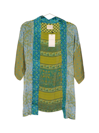 Lotus Short Kimono i silke fra Sissel Edelbo | 112