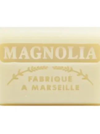 Håndlaget såpe fra Marseille, med duft av magnolia