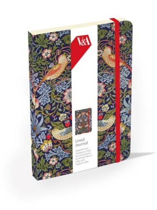 "Strawberry Thief" Elasticated Journal | Skrivebok
